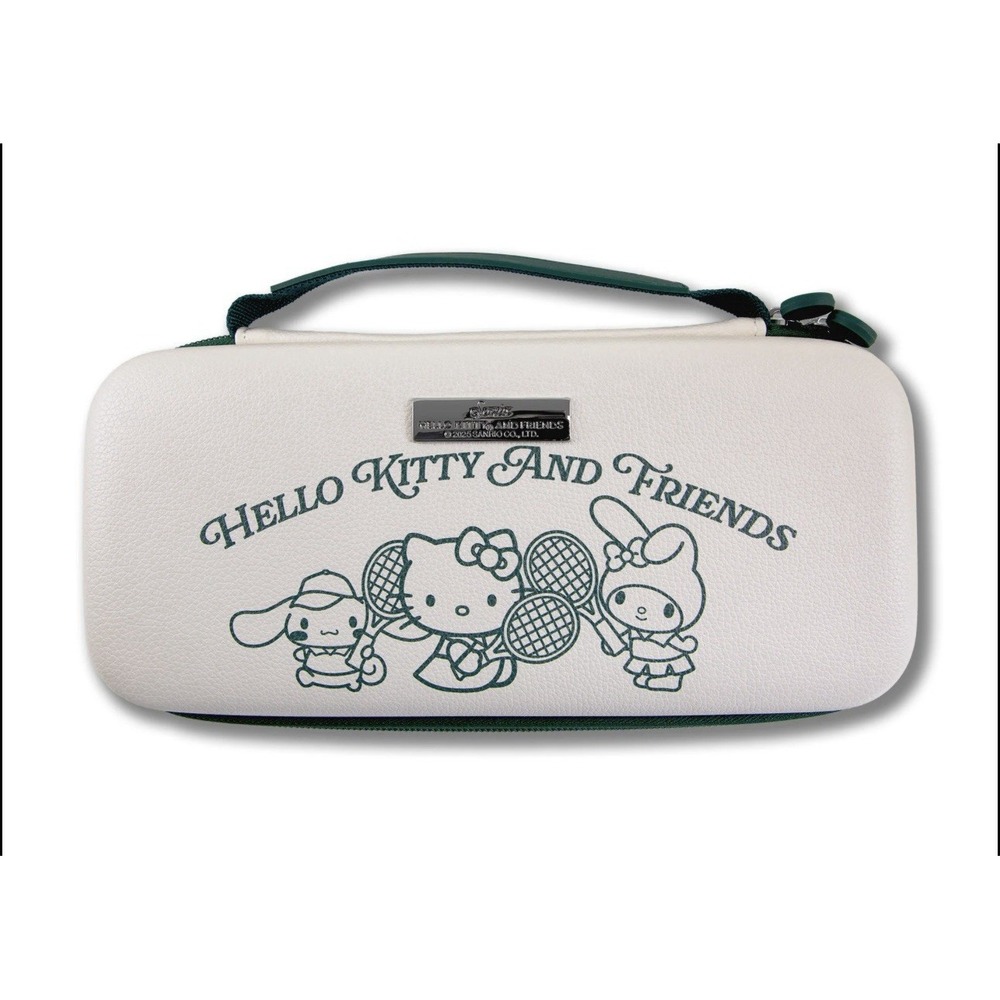 Nintendo Switch Case Hello Kitty Tennis‎ Hard Case NWT